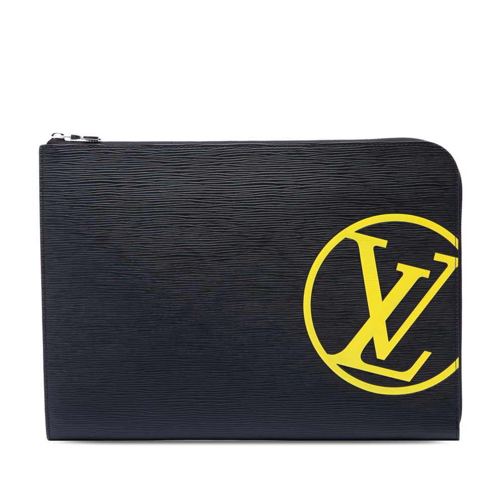 Pre-Loved Louis Vuitton Epi Initials Circle Pochette Jour GM